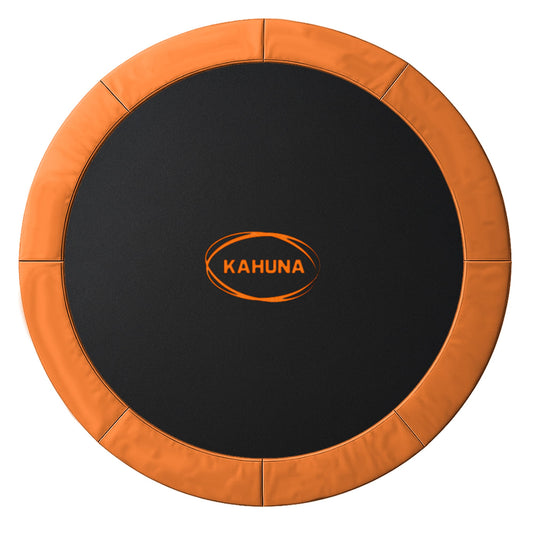 Kahuna 14ft Replacement Trampoline Safety Pad Cover and Jumping Spring Mat - Orange