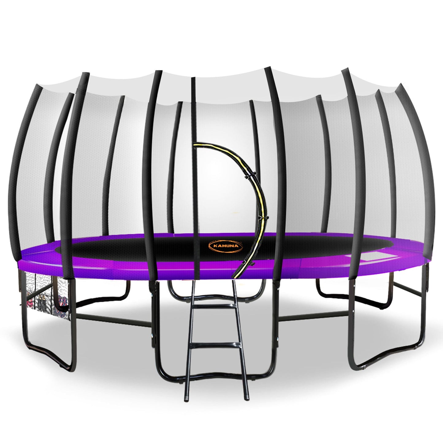 Kahuna Twister 14ft Springless Trampoline Outdoor Kids Safety Net Pad Mat