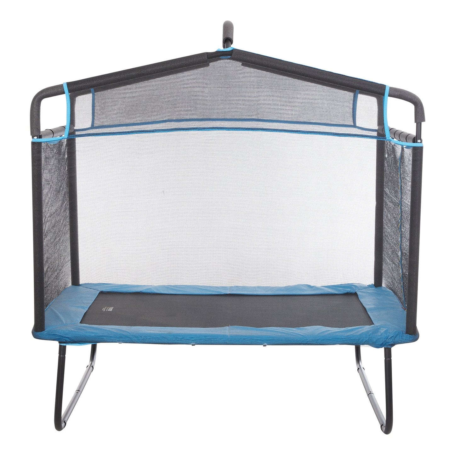 6FT Trampoline for Kids, 72" Indoor/Outdoor Toddlers Trampoline, Mini Baby Trampoline with Safety Enclosure Net, Gymnastics Bar, Hammock, Recreational Trampoline Birthday Gift for 3+ Years Kids